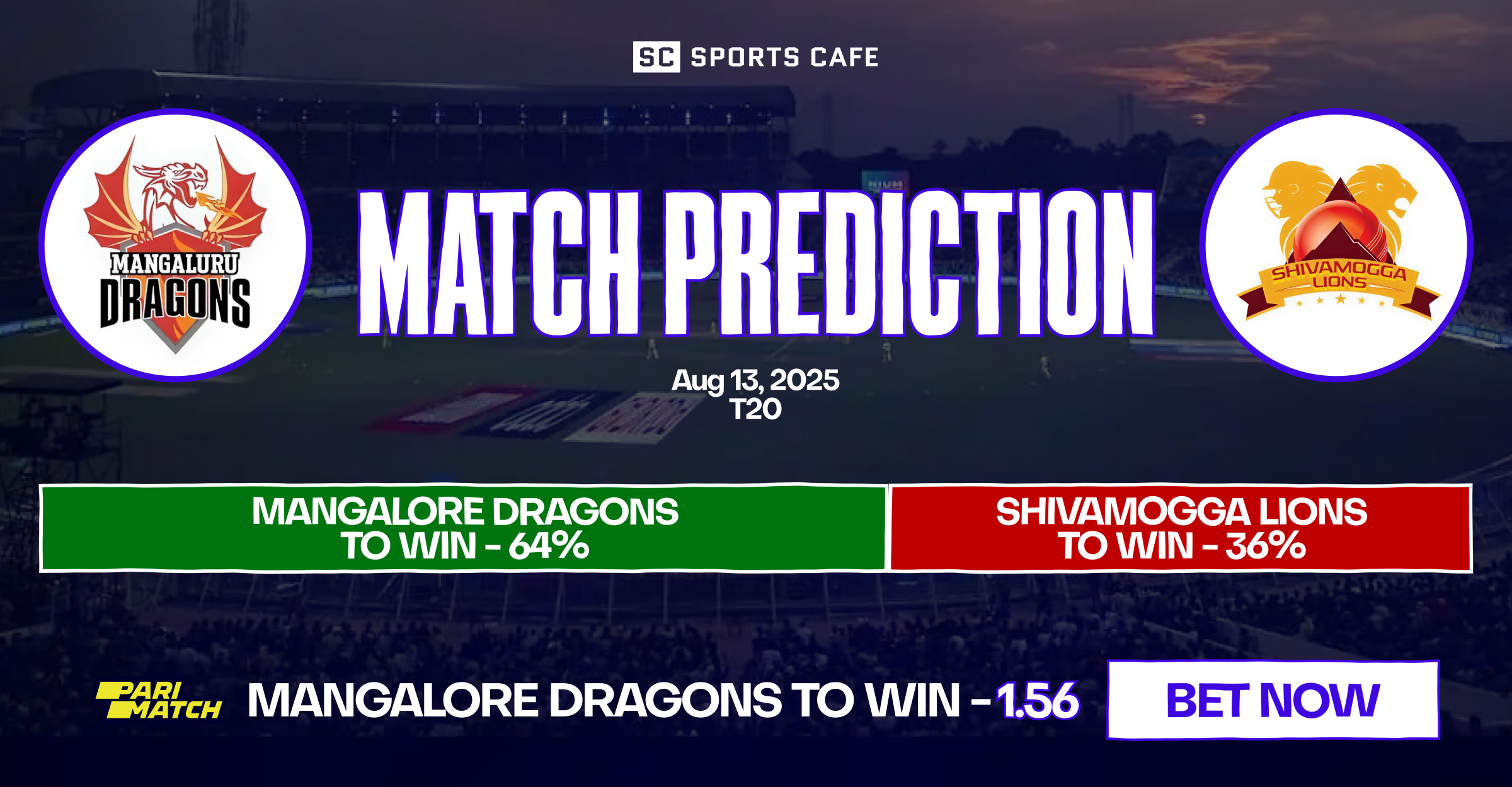 Mangalore Dragons vs Shivamogga Lions